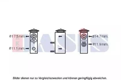 Расширительный клапан, кондиционер AKS DASIS купить