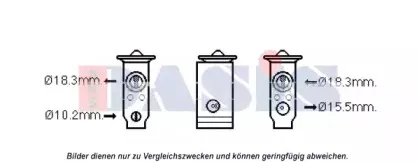 Расширительный клапан, кондиционер AKS DASIS купить