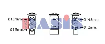 Расширительный клапан, кондиционер AKS DASIS купить