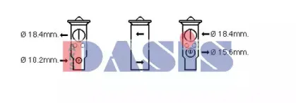 Расширительный клапан, кондиционер AKS DASIS купить