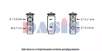 Расширительный клапан, кондиционер AKS DASIS купить