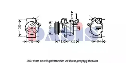 Компрессор, кондиционер AKS DASIS купить