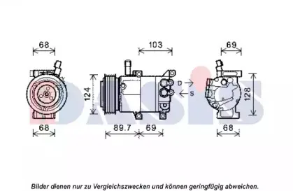 Компрессор, кондиционер AKS DASIS купить