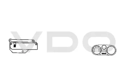 Дисплей, диапазон изменеия передаточного отношения VDO купить