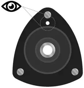 Опора амортизатора гумометалева в комплекті KYB купить