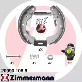 Комплект тормозных колодок ZIMMERMANN купить