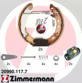 Комплект тормозных колодок ZIMMERMANN купить