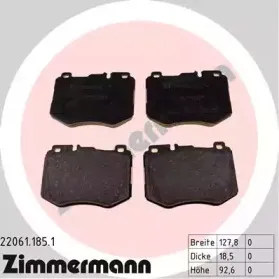 Колодки тормозные ZIMMERMANN купить