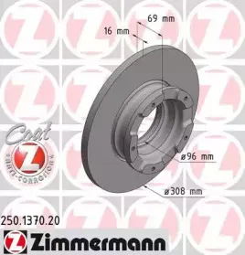 Тормозной диск ZIMMERMANN купить