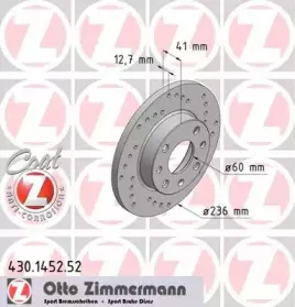 Тормозной диск ZIMMERMANN купить