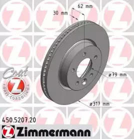 Диск гальмівний ZIMMERMANN купить
