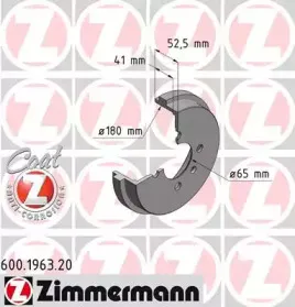 Тормозной барабан ZIMMERMANN купить