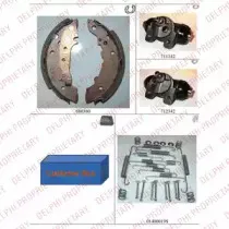 Комплект тормозных колодок DELPHI купить