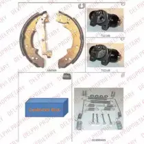 Комплект тормозных колодок DELPHI купить