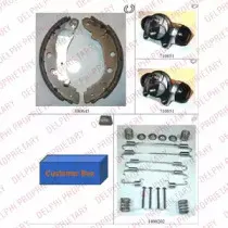 Комплект тормозных колодок DELPHI купить