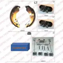 Комплект тормозных колодок DELPHI купить