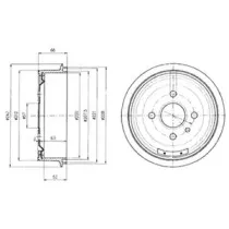 Тормозной барабан DELPHI купить