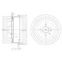 Тормозной барабан DELPHI купить