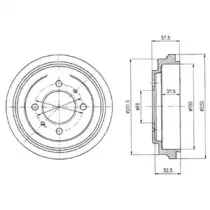 Тормозной барабан DELPHI купить
