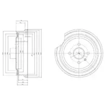 Тормозной барабан DELPHI купить