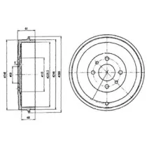 Тормозной барабан DELPHI купить