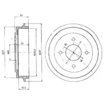 Тормозной барабан DELPHI купить