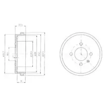 Тормозной барабан DELPHI купить