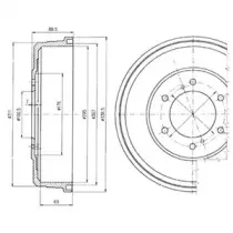 Тормозной барабан DELPHI купить