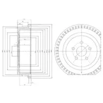 Тормозной барабан DELPHI купить