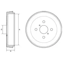 Тормозной барабан DELPHI купить