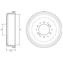 Тормозной барабан DELPHI купить