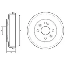 Тормозной барабан DELPHI купить