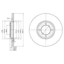Тормозной диск DELPHI купить