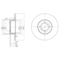Тормозной диск DELPHI купить