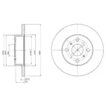 Тормозной диск DELPHI купить