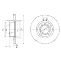 Тормозной диск DELPHI купить