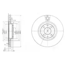 Тормозной диск DELPHI купить