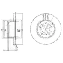 Тормозной диск DELPHI купить