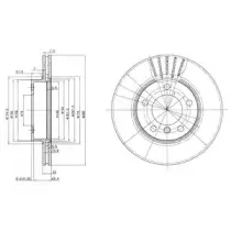 Тормозной диск DELPHI купить