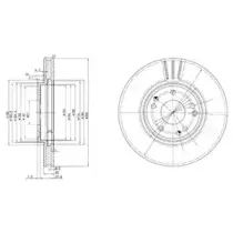 Тормозной диск DELPHI купить