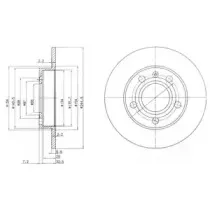 Тормозной диск DELPHI купить