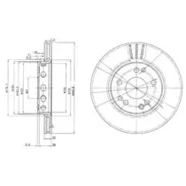 Тормозной диск DELPHI купить
