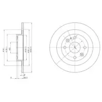 Тормозной диск DELPHI купить