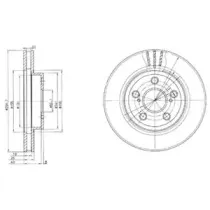 Тормозной диск DELPHI купить