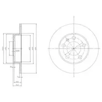 BG3034C Delphi Диск гальмівний DELPHI купить