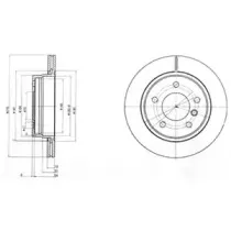Тормозной диск DELPHI купить