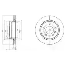 Тормозной диск DELPHI купить