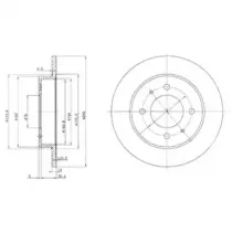 Тормозной диск DELPHI купить