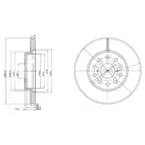 Тормозной диск DELPHI купить