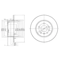 Тормозной диск DELPHI купить